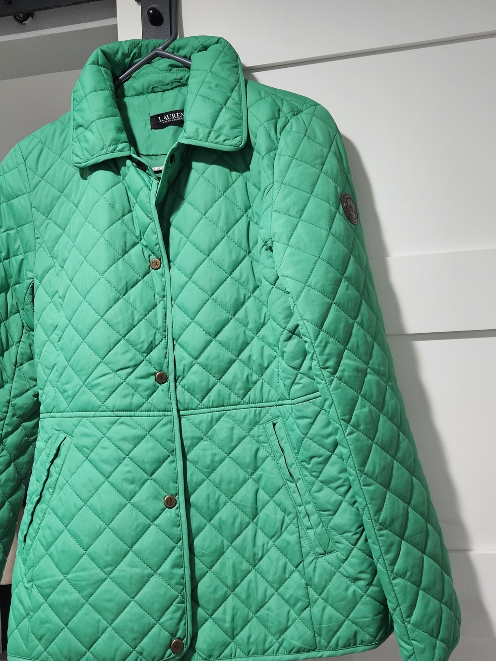 Ralph Lauren Emerald Quilted Puffer Jacket